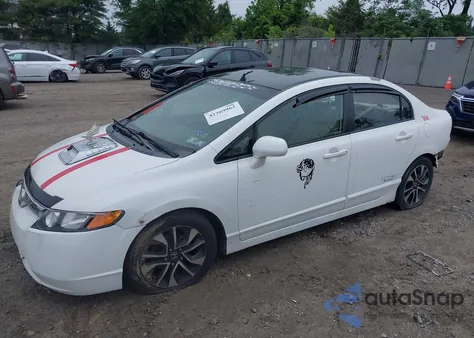 2008 Honda Civic Lx из США, поврежденный, VIN 2HGFA165X8H329295